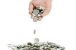 Holding coin