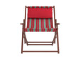 Wooden chaise lounge