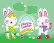 Easter happy egg
