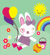 Happy rebbit spring