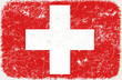 grunge styled flag of switzerland grunge styled flag of switzerland