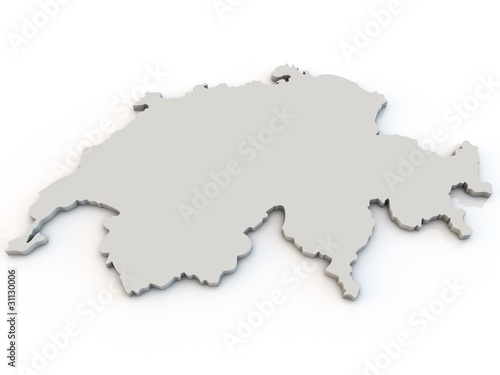 Illustration: schweiz_umriss schweiz_umriss