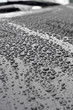 Wassertropfen Autolack schwarz