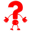red question mark