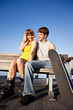 Young couple in love Young couple in love