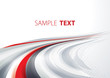 Abstract red and gray template. Vector