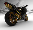 Render of concept motorcycle