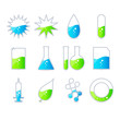Science Energy ,vector icon set