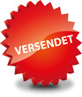 Button Rund Versendet verschickt Button Rund Versendet verschickt