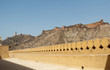 Muraille du fort d'Amber - Jaipur - Inde