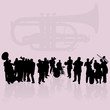 Brass players set Brass players set