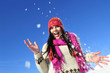 Mädchen im Schnee