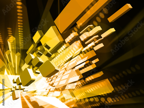Illustration: Abstract Geometric Abstract Geometric