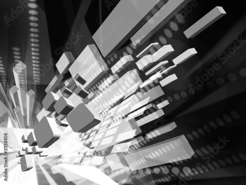 Illustration: abstract 3d design abstract 3d design