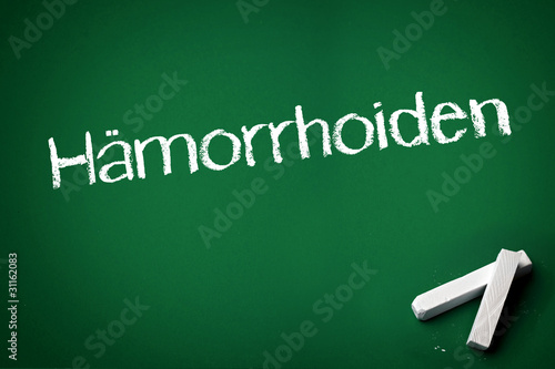 Illustration: Hämorrhoiden Hämorrhoiden