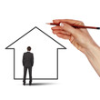 Collage symbolizing the real estate business