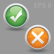 Check mark. Vector EPS version 8.