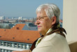 Blick vom Balkon
