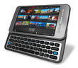Side slider touchscreen smartphone Side slider touchscreen smartphone