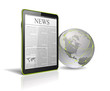 Generic tablet PC with globe.