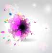 Abstract flower background.