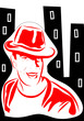 homme avec chapeau souriant ville homme avec chapeau souriant ville