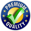 Illustration: Premium Quality Button/Label Premium Quality Button/Label
