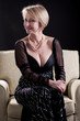 Mature Woman In Evening Gown