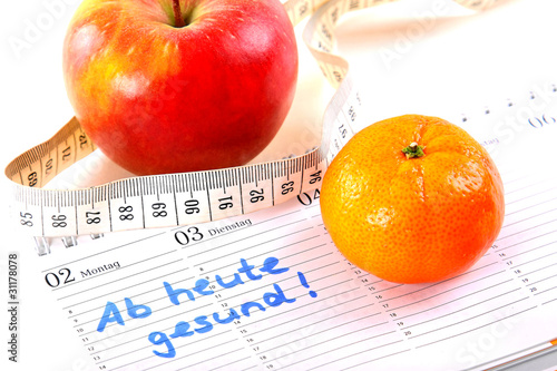 Foto: Ab heute gesund! Ab heute gesund!