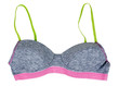 black teen cotton bra