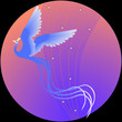 Vector: blue bird blue bird