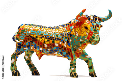 Vektor: toro barcelona toro barcelona