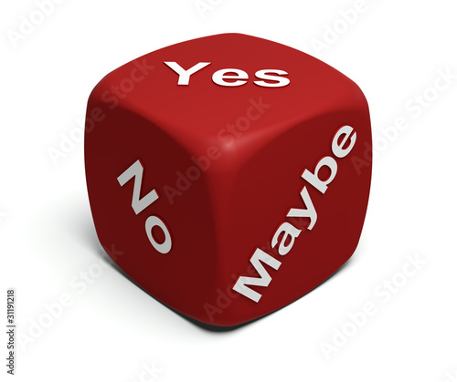 Illustration: Yes, No, Maybe Yes, No, Maybe