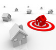 One House in Bulls-Eye Target - Marketing to Buyers
