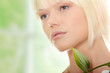 Portrait of the attractive girl