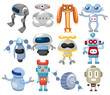 Vector: cartoon robot icon cartoon robot icon