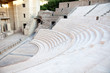 The fragment of ancient theatre in Sagunto.Spain