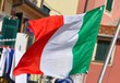 Bandiera dell'italia a Napoli