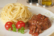 Pasta with Bolognese sauce
