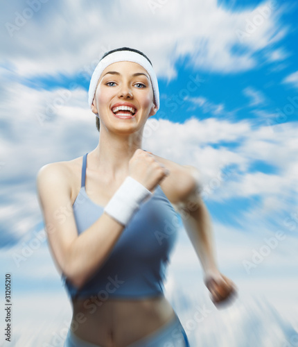 Photo: girl in sport girl in sport