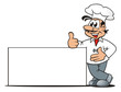 Cook Board beside