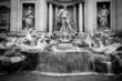 La Fontaine de Trevi à Rome