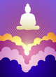 Buddha at sunrise