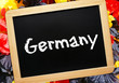 Germany - Fußball Fan Konzept