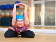 Young woman doing yoga