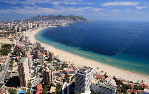Photo: Bahia de Benidorm. Bahia de Benidorm.