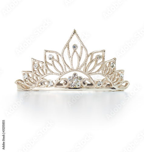 Photo: Tiara or diadem with reflection Tiara or diadem with reflection