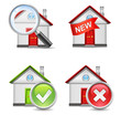 real estate icons set 1