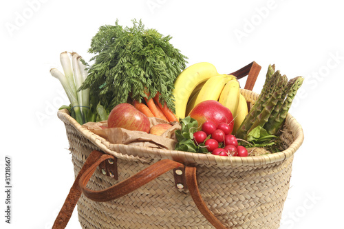 Photo: Groceries in bag Groceries in bag