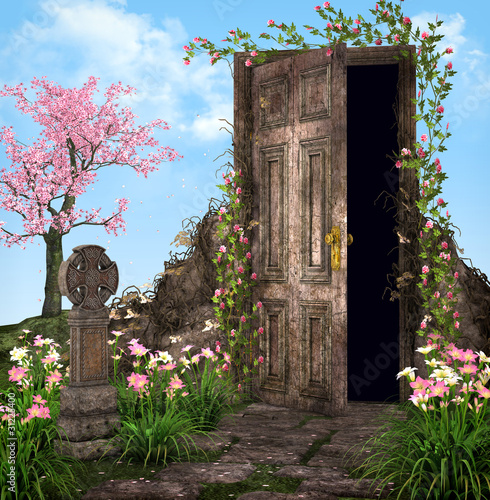 Illustration: Gartenfantasie Gartenfantasie